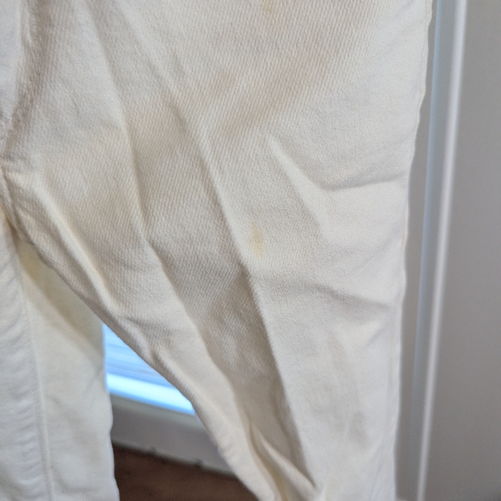 Levi's 711 Skinny White Jeans Size 24 - Picture 8 of 10
